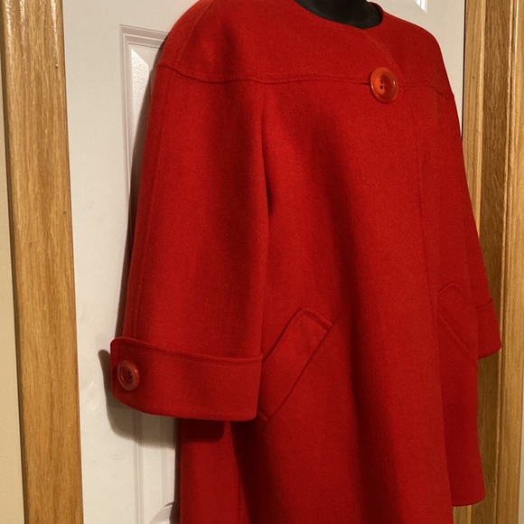 Ellen Tracy Red Jacket - size4 - Picture 2 of 8